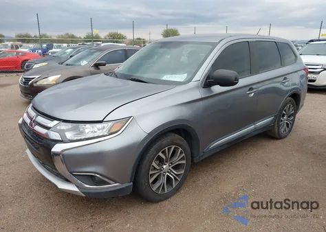 2016 Mitsubishi Outlander Es z USA, uszkodzony, nr VIN JA4AD2A39GZ050912
